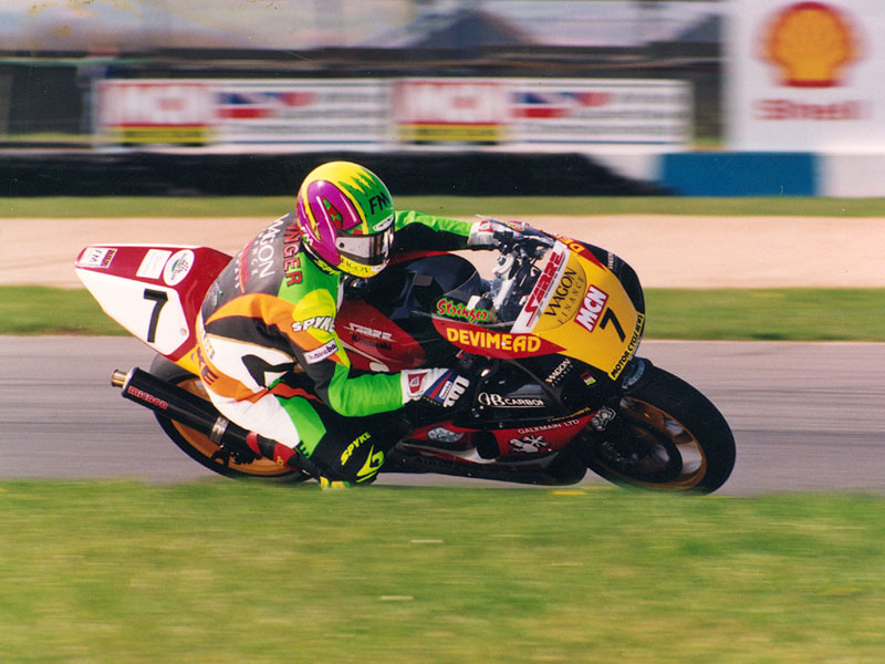 Ray Stringer at Donington