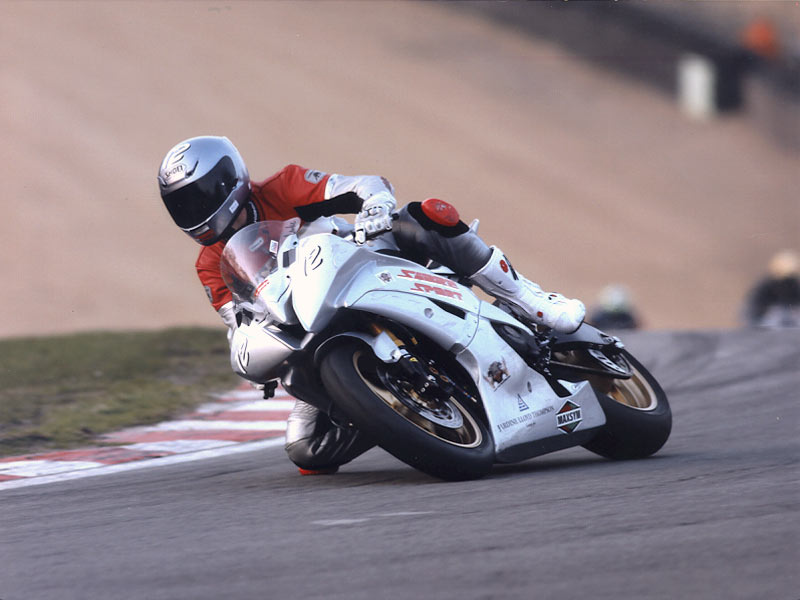 Luke on the Sabre Sport Yamaha 600 Super Stock