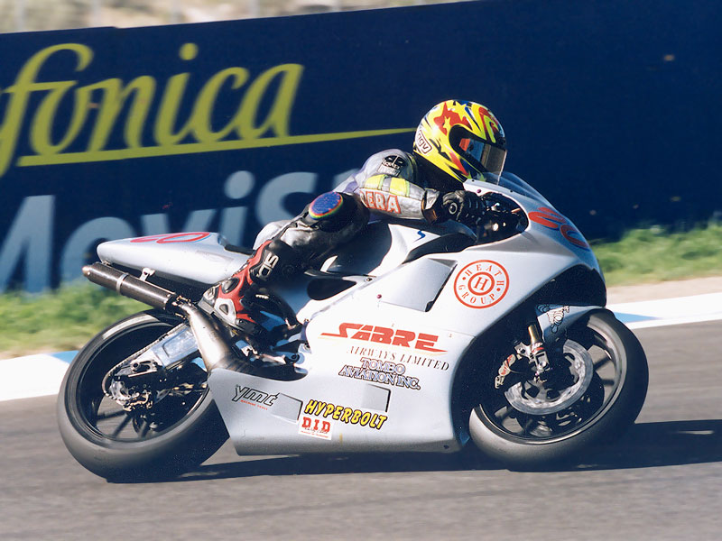 Phil Giles - Honda NSR500V2
